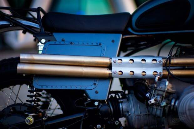 Модернизация мотоцикла BMW R80 для езды по пустыне