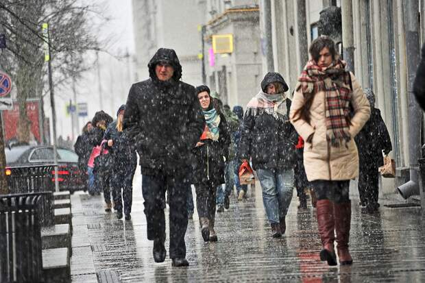 Погода в Москве 16 – 24 октября: На следующей неделе в столице пойдет мокрый снег