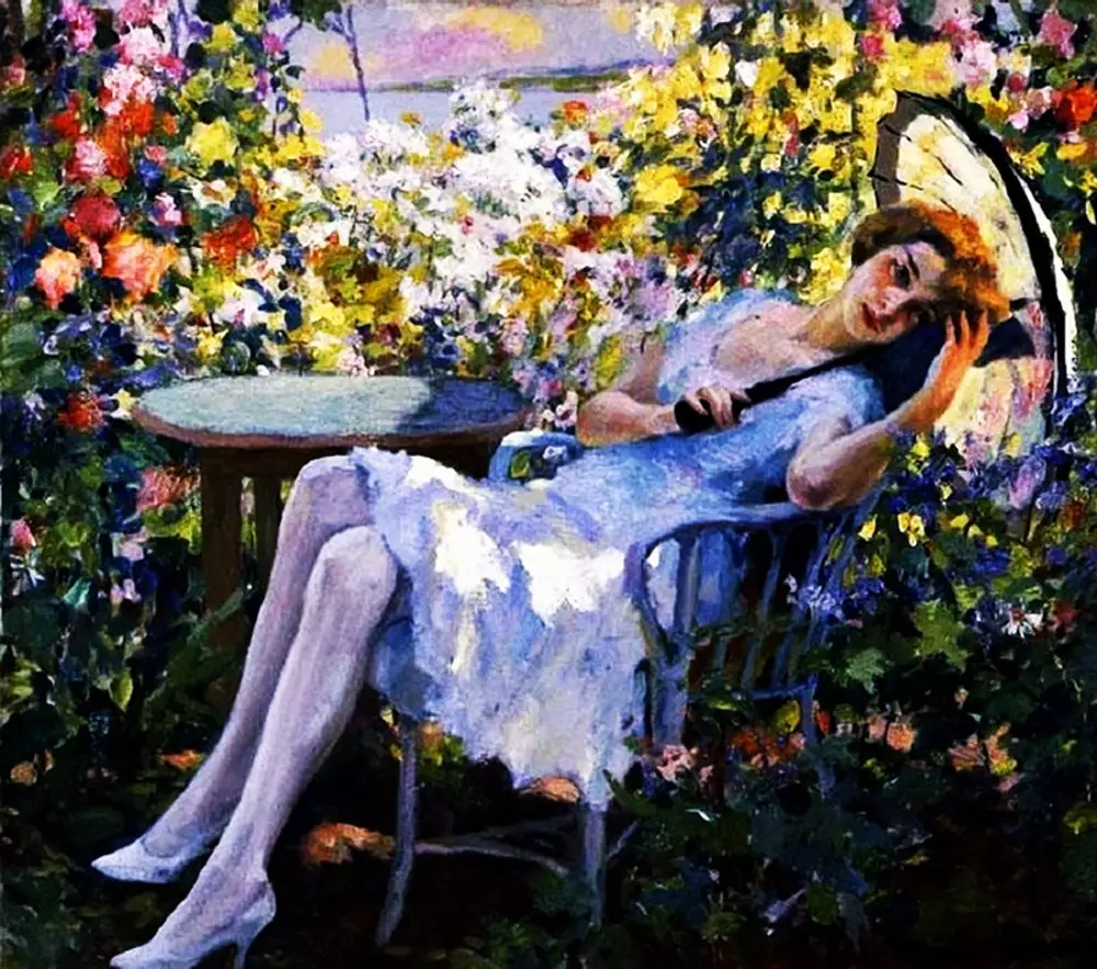 Импрессионист Edward Cucuel