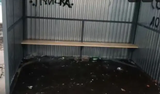 Все лучшее детям: в Удмуртии остановки школьного автобуса утопают в грязи