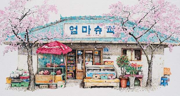 South korea shops drawings me kyeoung lee 10 58ca88c9efc25 700