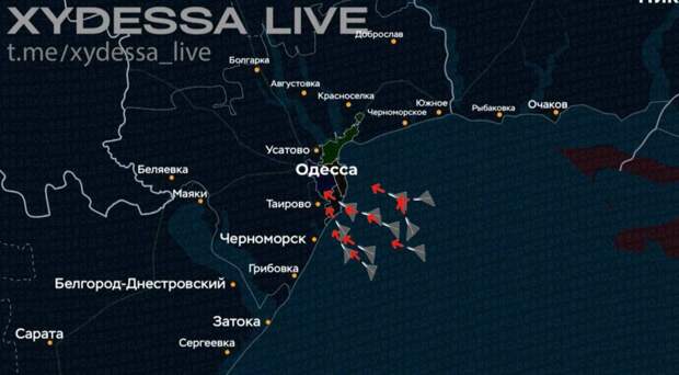 ‼️🇺🇦🔥 Массированная атака на Одессу, гремят взрывы и стрельба