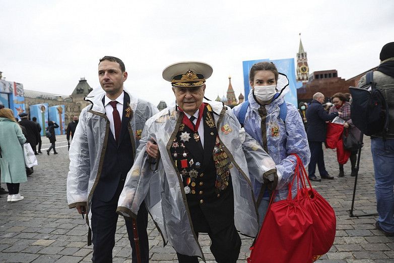 В Москве прошел парад в честь Дня Победы: фотогалерея