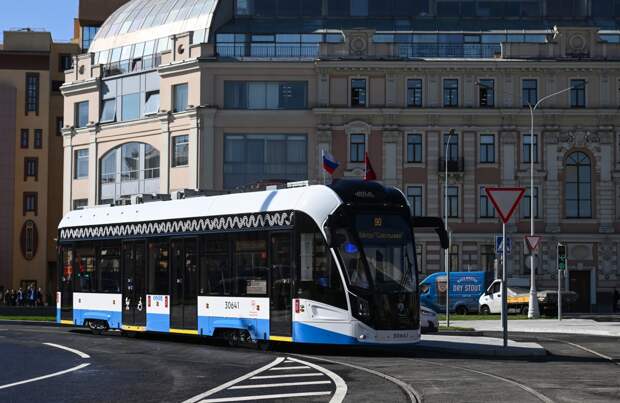 Самый длинный в мире трамвайный маршрут запустили в Москве