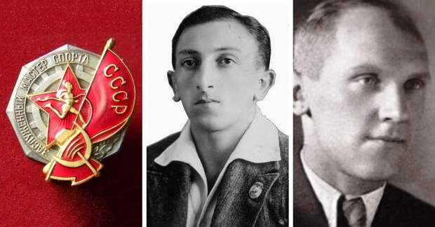 Знак "Заслуженный мастер спорта СССР", Григорий (Чичико) Пачулия, Константин Малинин.