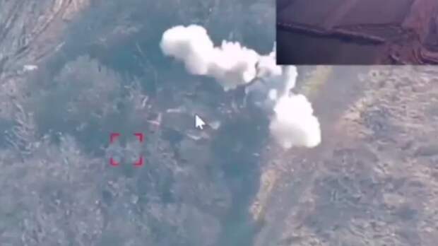 БПЛА Zala навел «Ланцет» на украинскую «Богдану» в зоне спецоперации