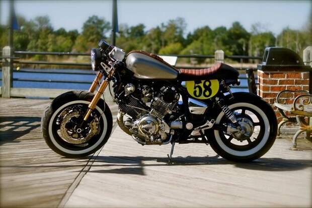 Magnum Opus. Компания из Уилмингтона (Северная Каролина, США), специализирующаяся на реставрации и кастомизации (порой до неузнаваемости) старых мотоциклов. На снимке – Magnum Opus 1986 Virago XV1100.