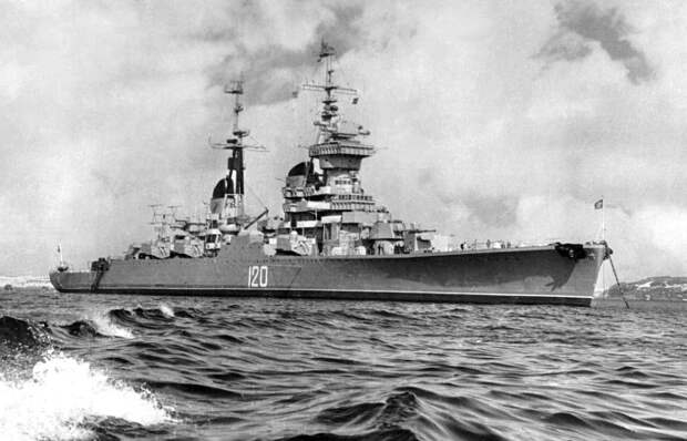 Крейсер «Мурманск» - гордость Северного флота СССР.