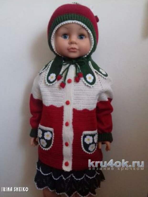 Вязание крючком кофточки
