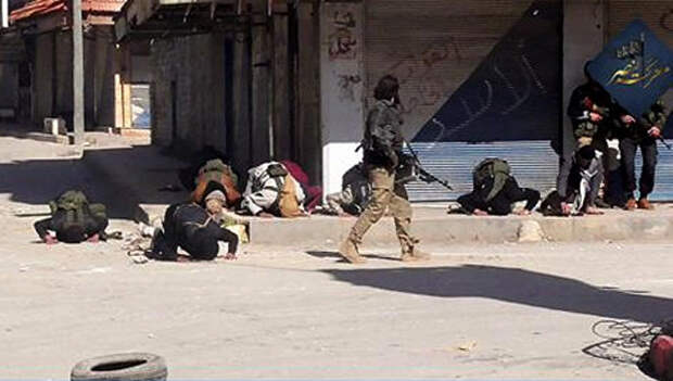 Боевики террористической организации Джебхат ан-Нусра. Архивное фото