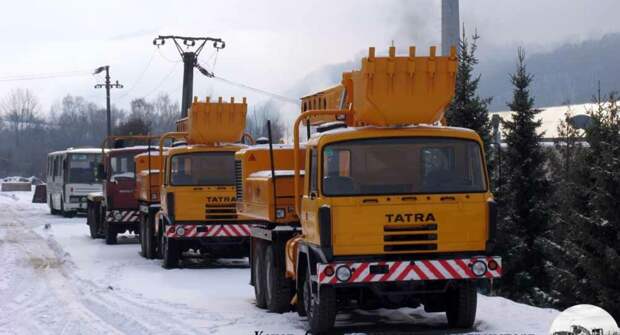 Чехословацкая «золотая ручка»: экскаваторы UDS на базе грузовиков Tatra