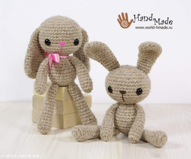 Bunny солнечный зайчик вязание крючком