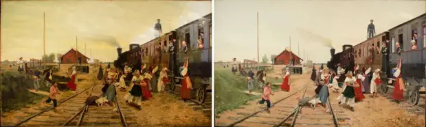 7 старинных картин до и после того, как к ним приложили руку реставраторы