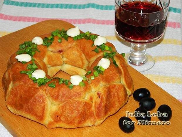 Закрытая пицца