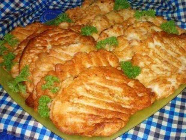 отбивные с луковой ноткой