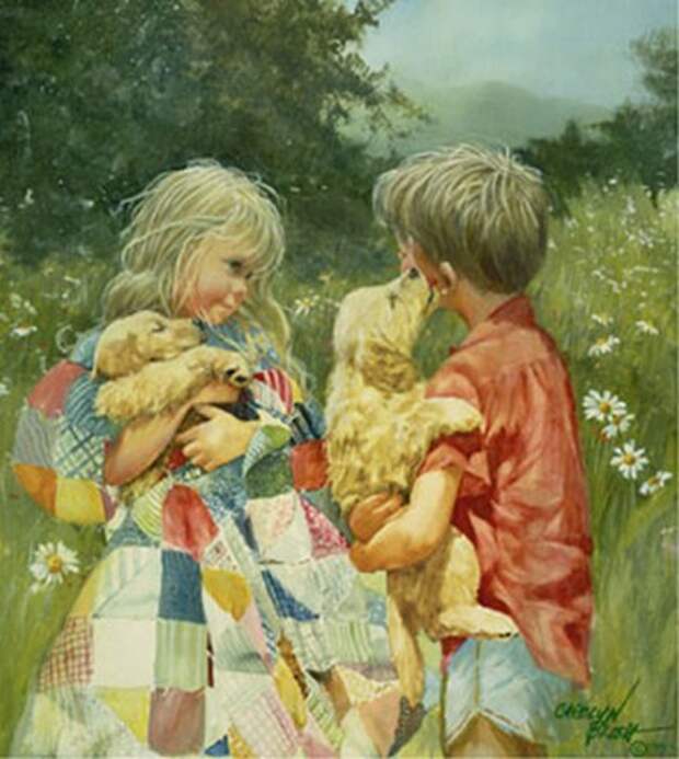 акварели художника Carolyn Blish-40