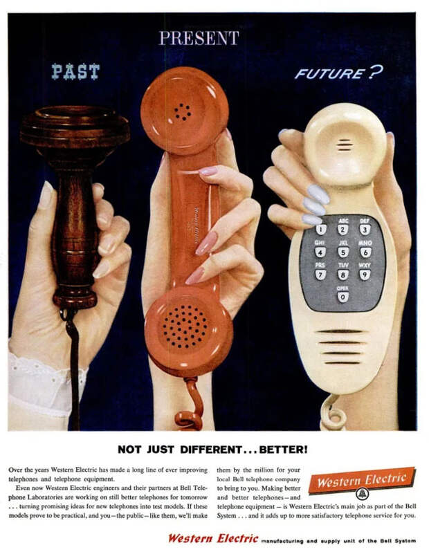 Вестерн Электрик - 1950-е годы