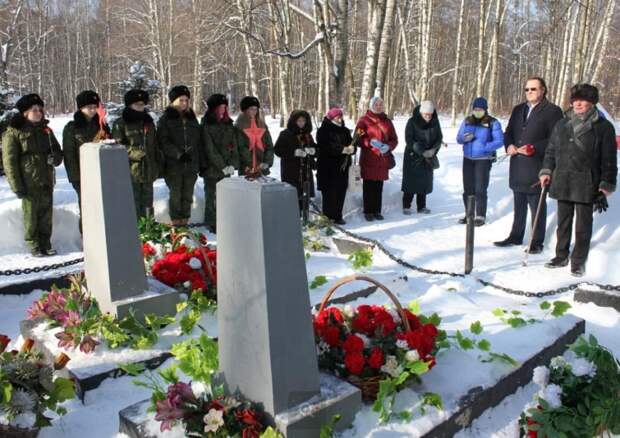 Кадеты школы №1286 приняли участие мемориально-патронатной акции