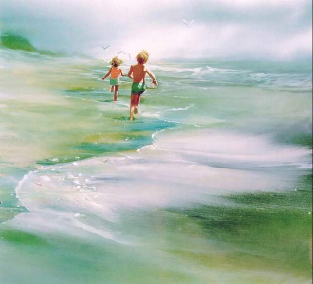 акварели художника Carolyn Blish-29