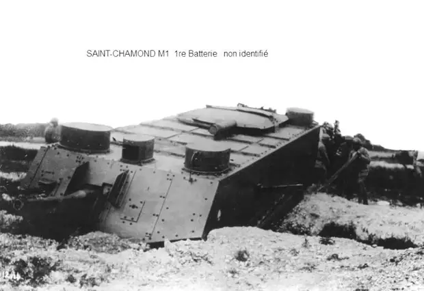 Первенцы французского танкостроения. Прототипы танков «Шнейдер» и «Сен-Шамон»