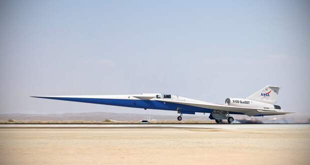 NASA X-59 supersonic jet