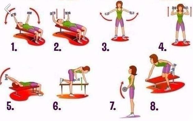 -8 упражнений для подтянутой груди