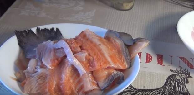 хребты лосося запеченные в духовке
