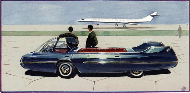 1962: Правительственный автомобиль.