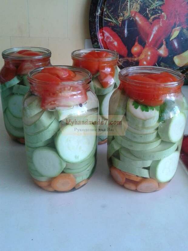 Кабачки консервированные