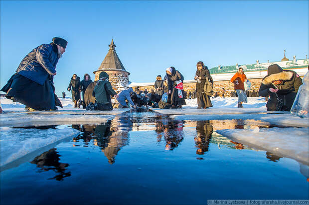 Соловки, крещение Соловки, крещение