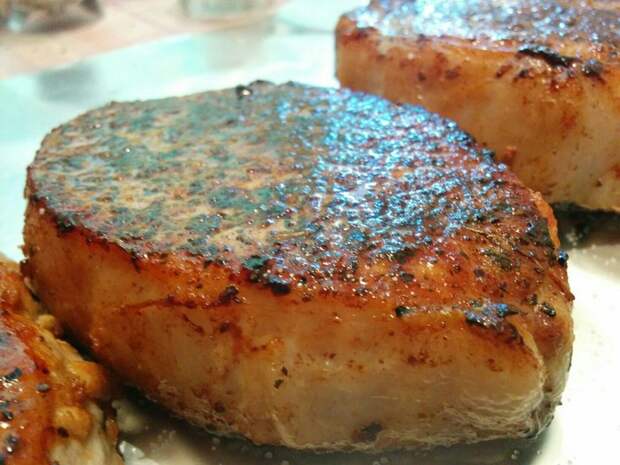 Свиные стейки с чесноком и гвоздикой Стейк, steak, свинина, Карбонад, рецепт, mrvalettcooking, мясо, длиннопост