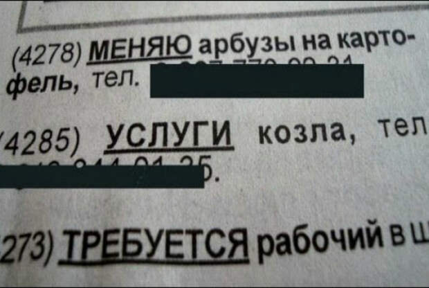 А ваш козел оказывает какие-либо услуги? | Фото: Прикол.ру. А ваш козел оказывает какие-либо услуги? | Фото: Прикол.ру.