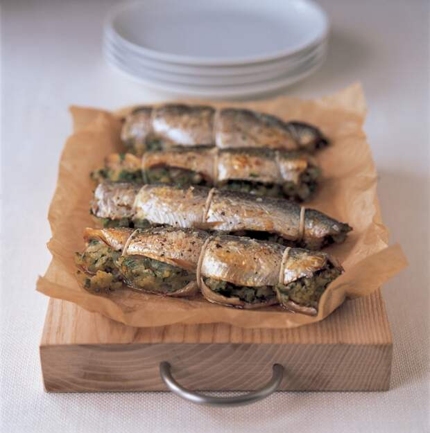Вкуснейшая фаршированная сельдь. \ Фото: designmag.fr.