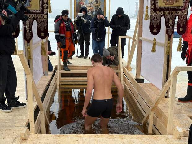 На Крещение в Петербурге холодало до -20 градусов лишь 3 раза за 146 лет