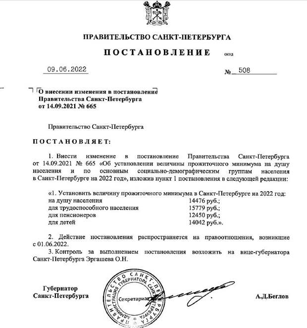 Прожиточный минимум в москве в 2022 году. Постановление правительства санкт-петербурга. Постановление о сохранении прожиточного минимума. Прожиточный минимум на 2023 год проект постановления. Постановление правительства о величине прожиточного минимума.