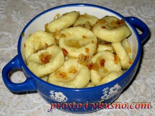 Ленивые вареники с картошкой. Просто и вкусно