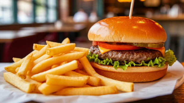 Фастфуд / Изображение сгенерировано shedevrum.ai / amic.ru