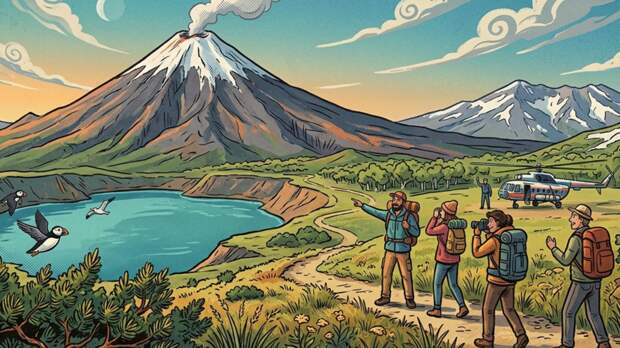 Лебедев: на Камчатке пропала группа из семи туристов