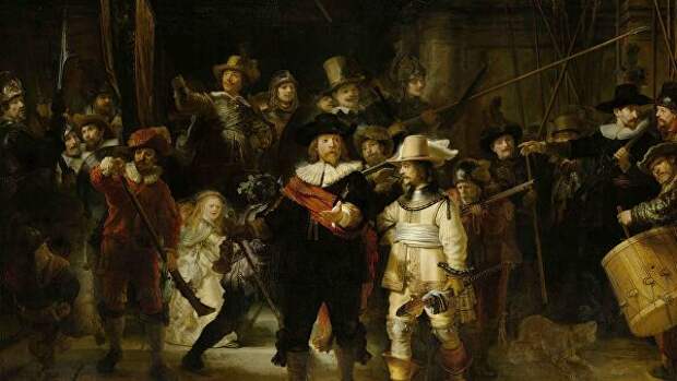 Голландские исследователи нашли спрятанный эскиз картины Рембрандта Ночной дозор