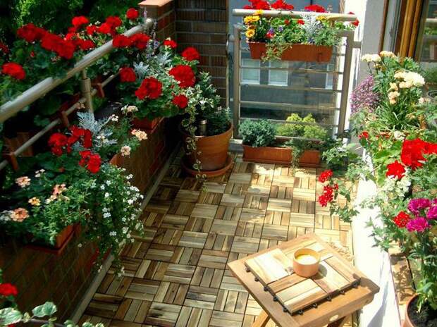 Вдохновение: сад на балконе!