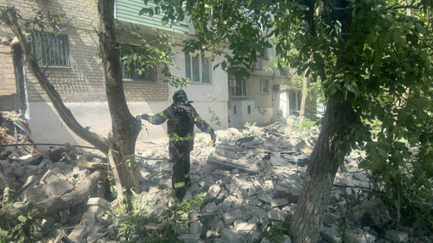 Украинские боевики вновь ударили по Токмаку в Запорожской области