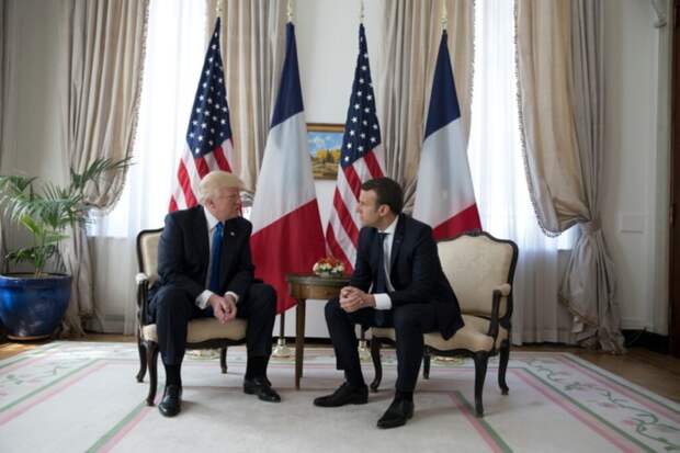 Макрон не стал отвечать Трампу на «неэлегантные» заявления о Брижит