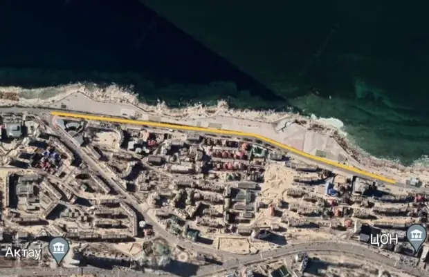 В Актау на два часа перекроют дорогу для вызова дождя