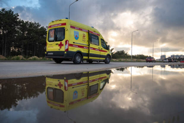 В Севастополе произошло ДТП с участием машины скорой помощи