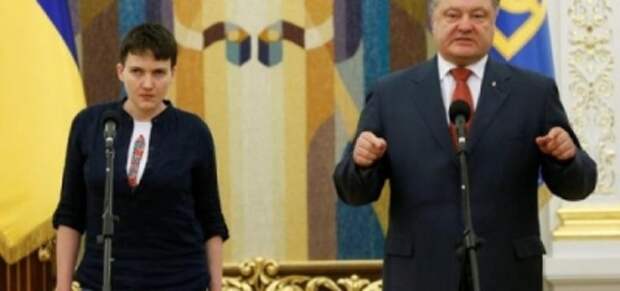 Удар в пах: Савченко призвала Порошенко извиниться перед Виктором Януковичем и уступить ему кресло президента