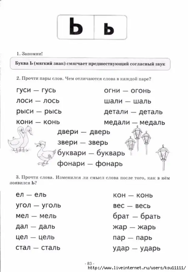 Презентация звук и буква ъ и ь