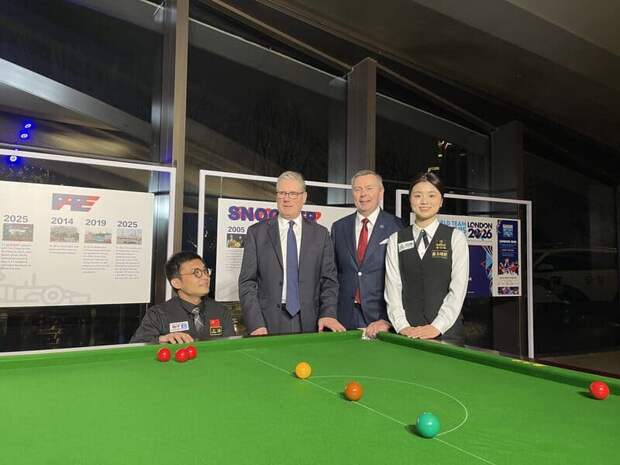 Джейсон Фергюсон, Бай Юлу, Да Чен, Кейру Стармер (фото: WST)