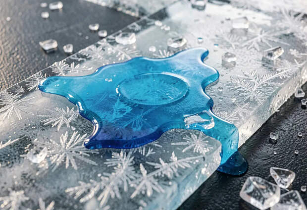 Подрядчики залили антифризом площадь у здания правительства во Владивостоке