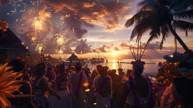 Гранат о стену, вода из окна и карнавал: как отмечают Новый год в других странах