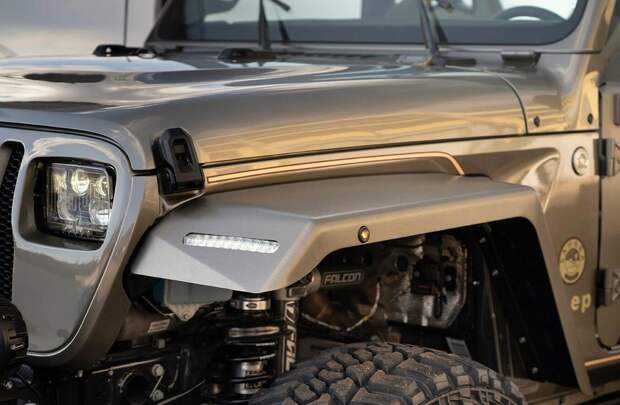 Модифицированный Jeep Wrangler от Quadratec